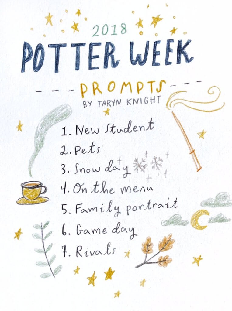 Potter Week drawing